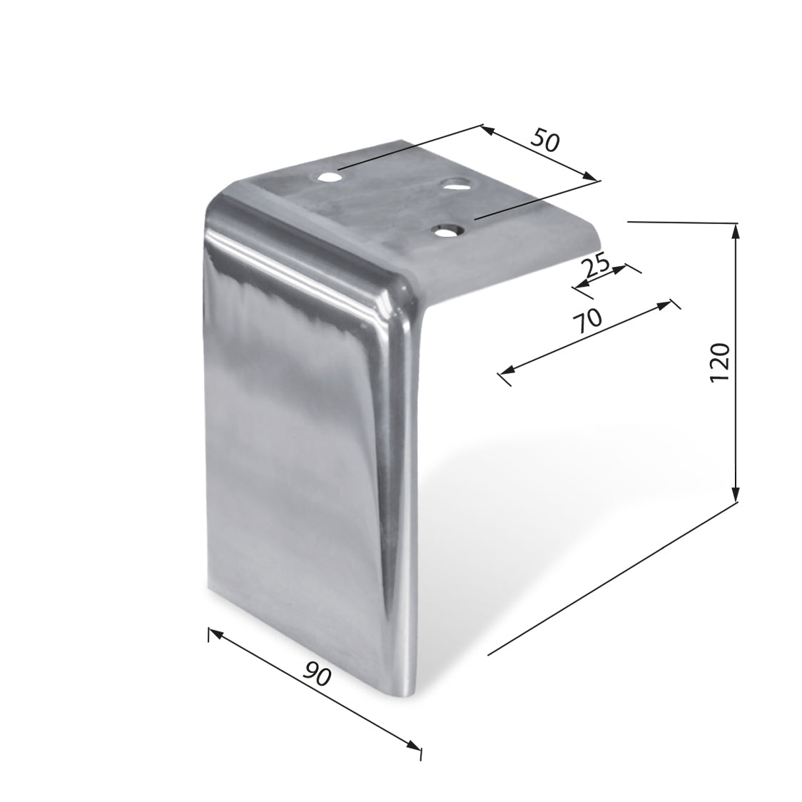 NOGA ALUMINIOWA NA 003