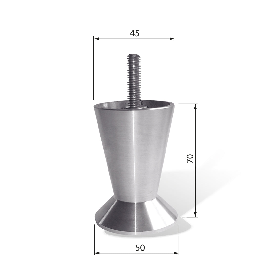 NOGA ALUMINIOWA NA 020 H70