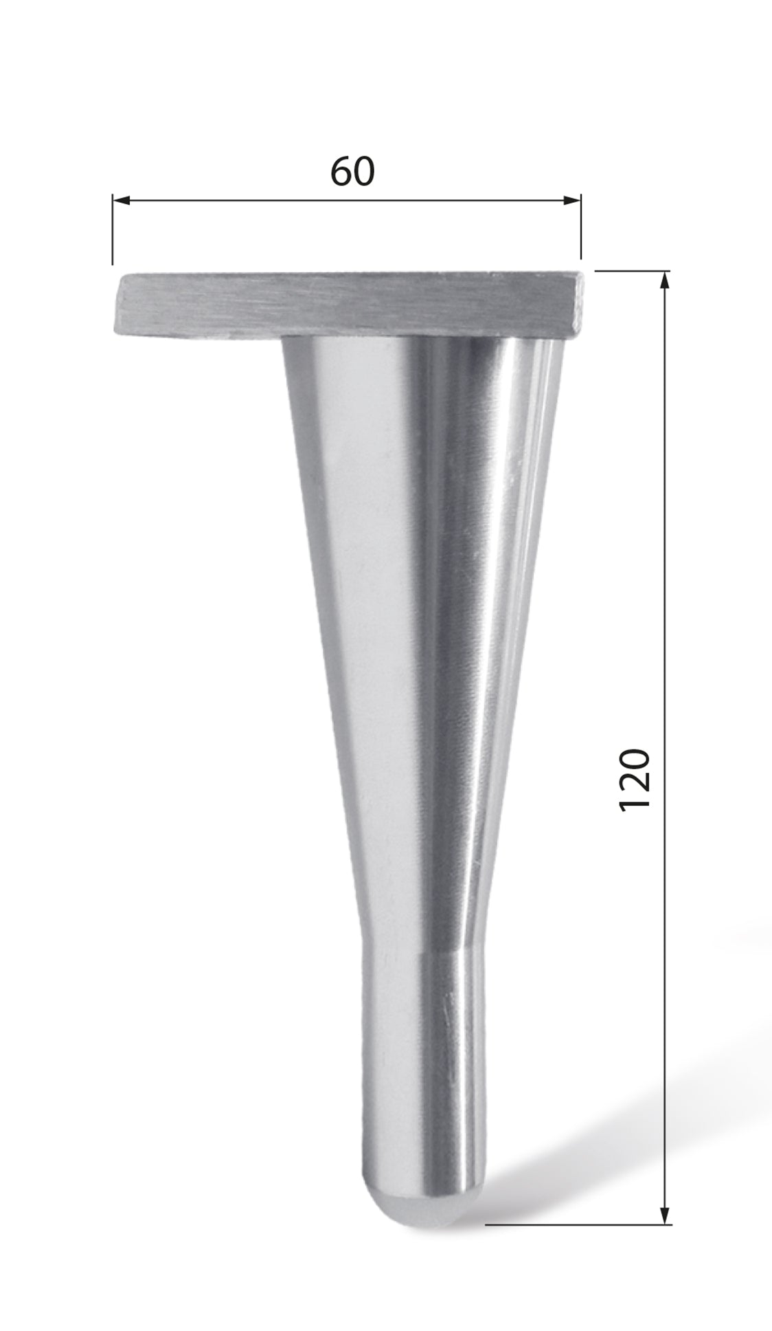 NOGA ALUMINIOWA NA 096