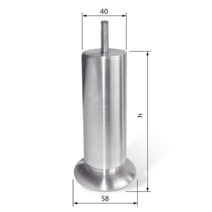NOGA ALUMINIOWA NA 012