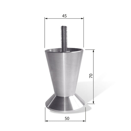 NOGA ALUMINIOWA NA 020 H70